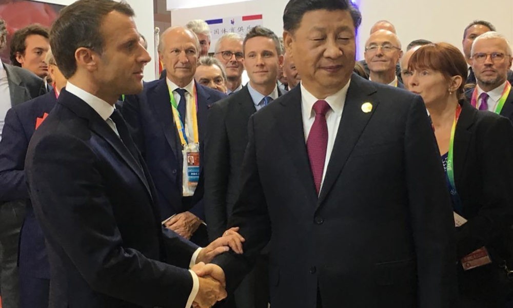 Macron En Chine
