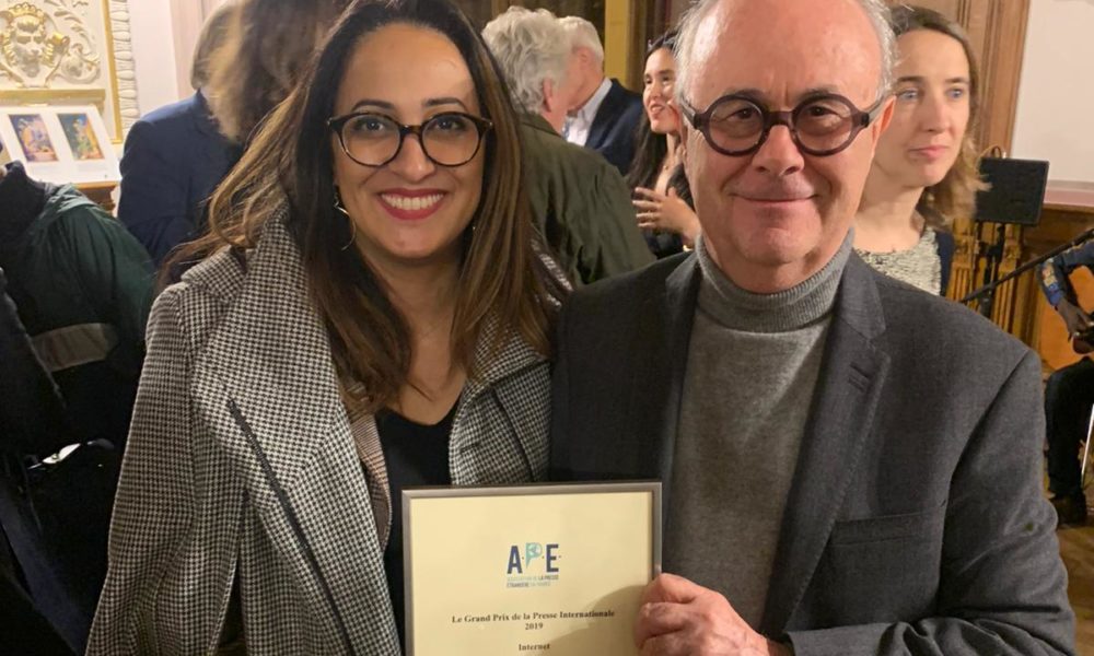 Jean-Pierre Pont et Amelia Lakrafi, députée des Français établis hors de France.