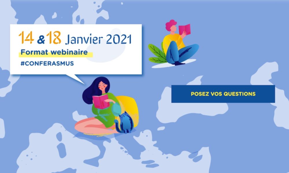 Une conférence en ligne pour présenter le nouvel Erasmus+