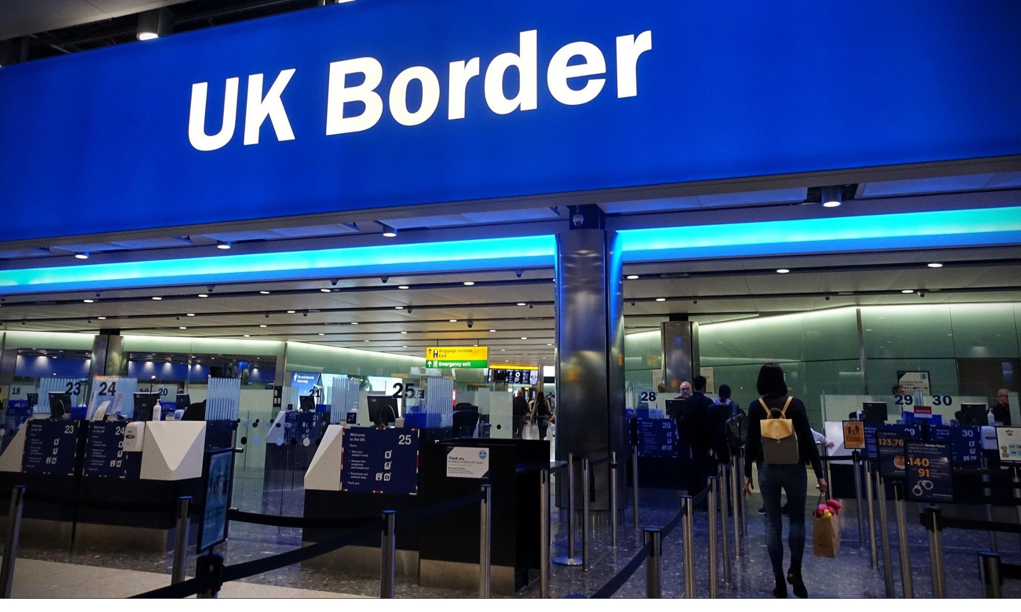 A partir de lundi, les frontières du Royaume-Uni étroitement fermées