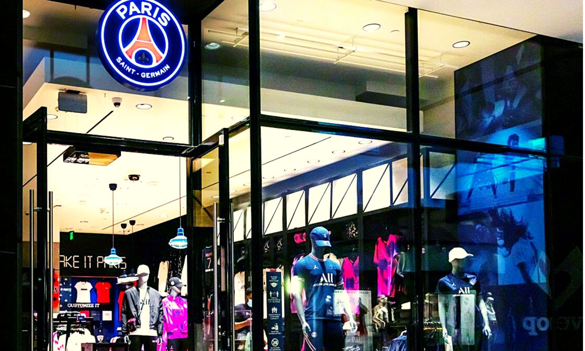 Une boutique permanente du Paris Saint-Germain à Los Angeles !
