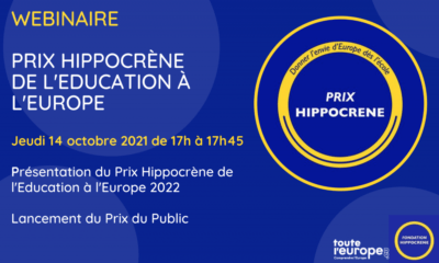 Le Prix Hypoccrene de l'Education à l'Europe 2022
