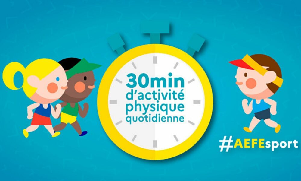 L’AEFE soutient le dispositif "30 minutes d’activité physique quotidienne"