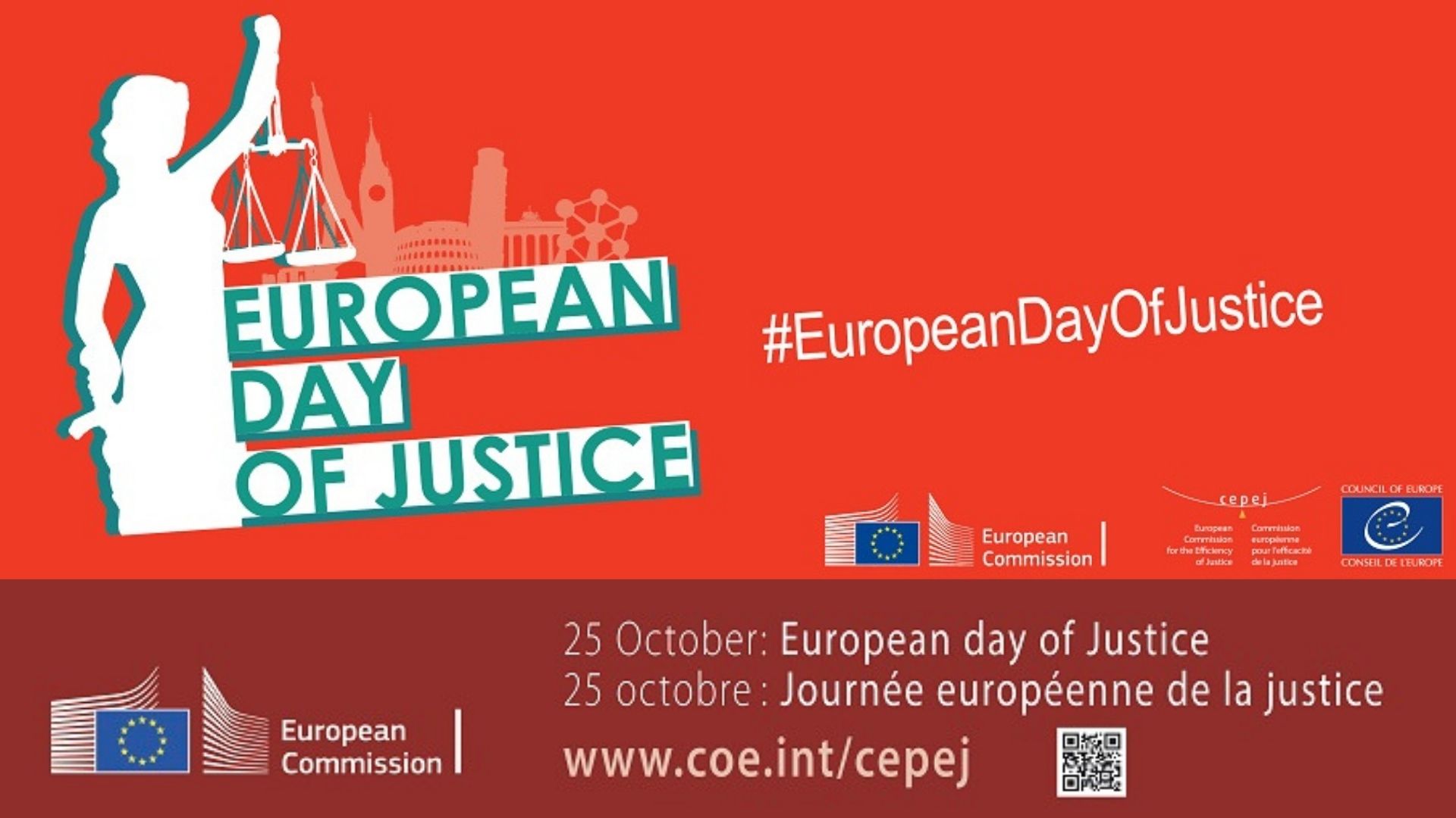 25 octobre : “La Journée européenne de la justice“