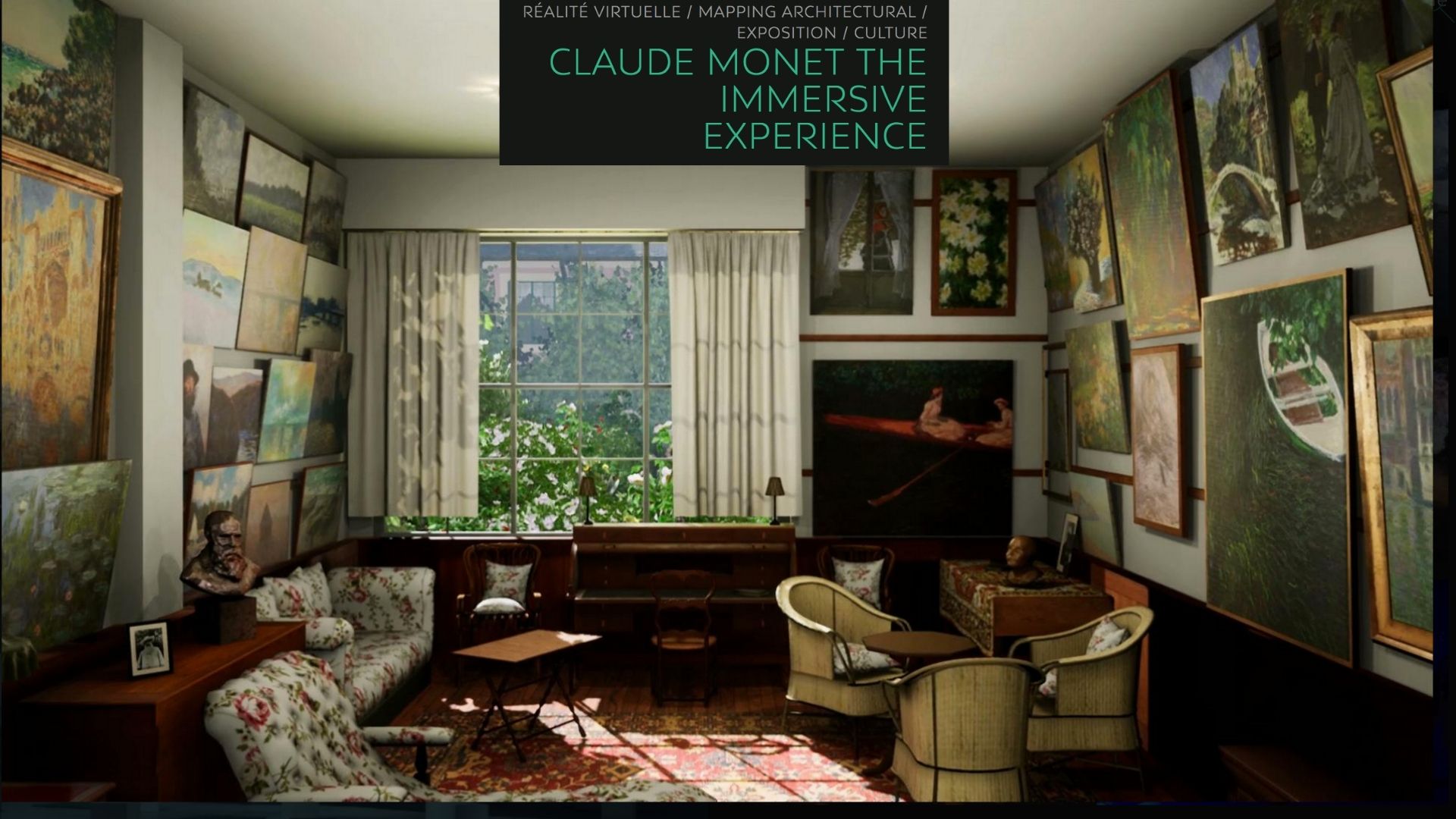 “Claude Monet, The Immersive Experience“ une exposition d'art numérique qui fait le tour du monde