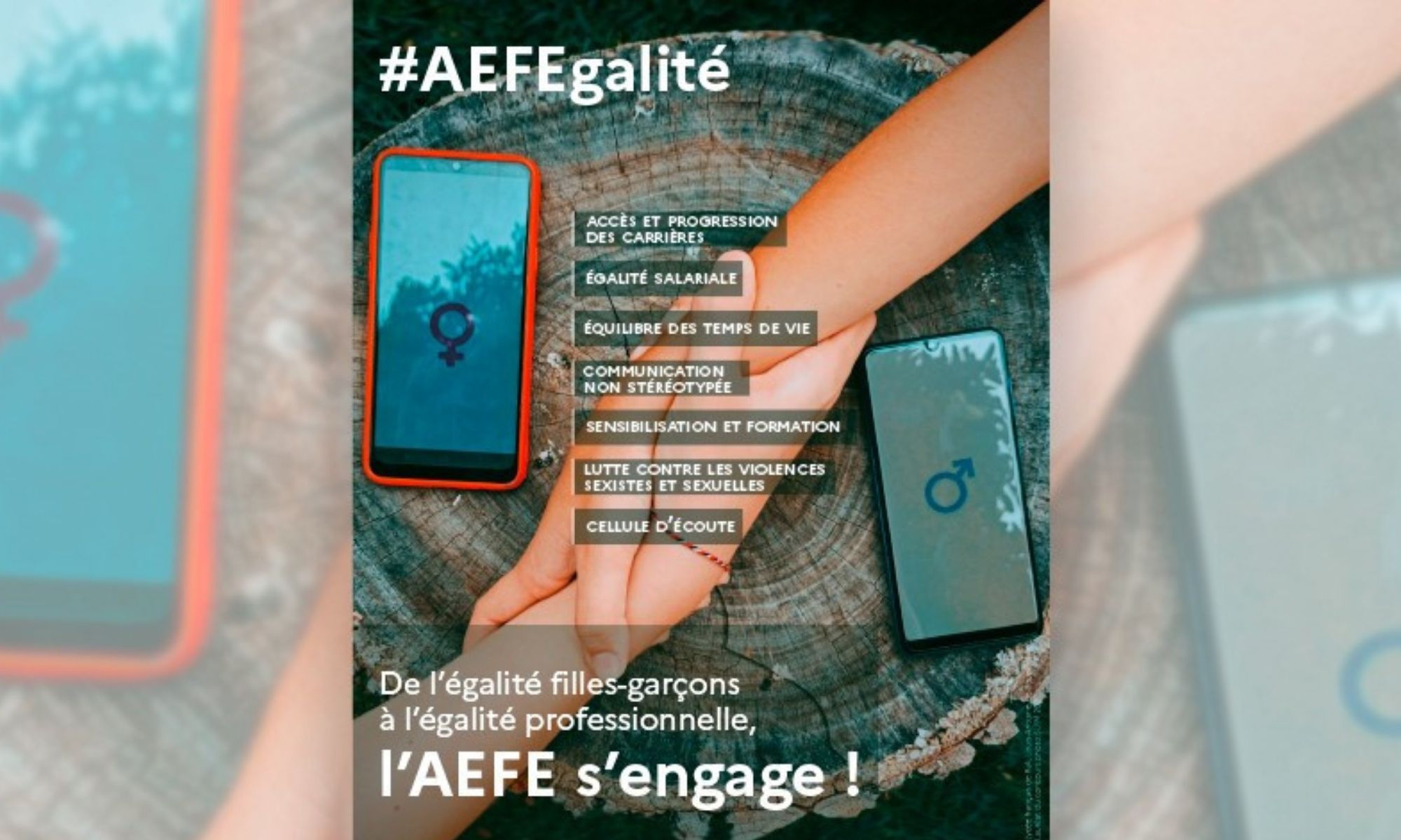 AEFE : Concours de l’affiche #AEFEgalité 2022