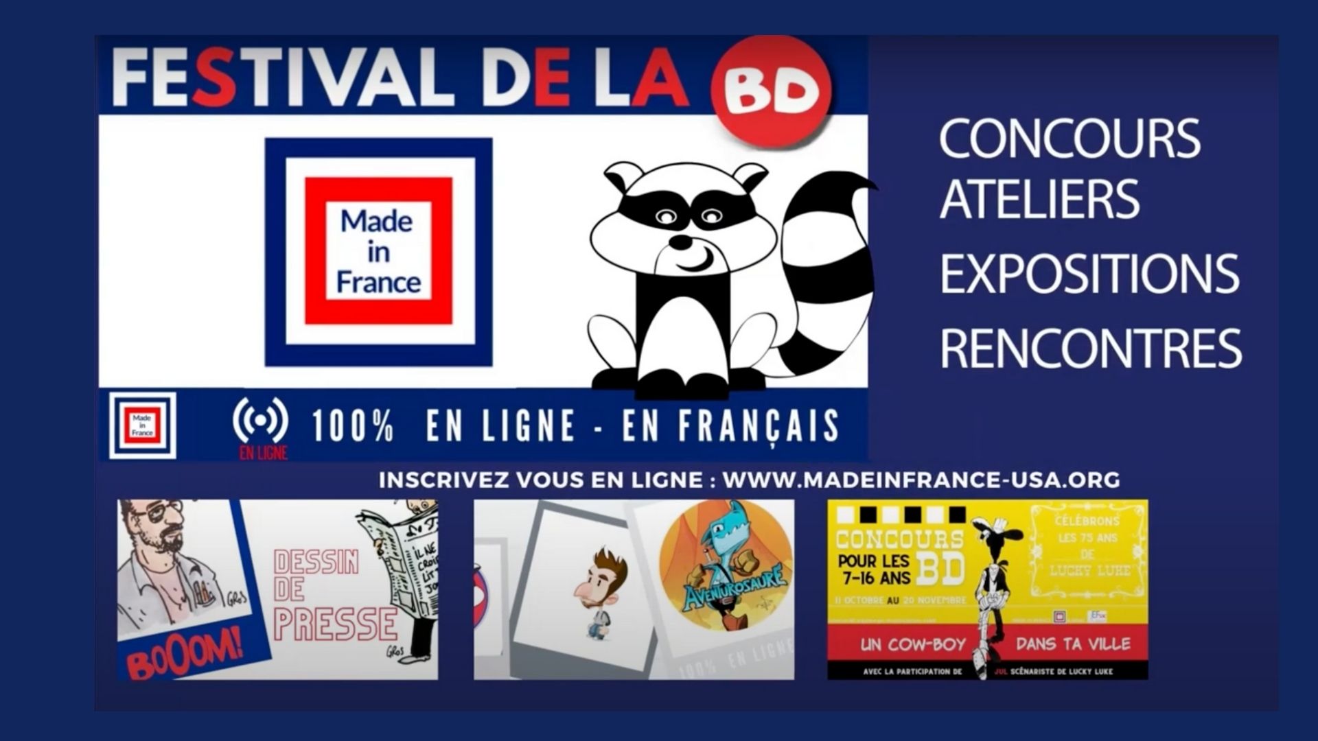 BOOOM I Le festival BD francophone de l’Ouest américain