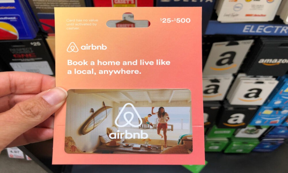 Cartes cadeaux Airbnb