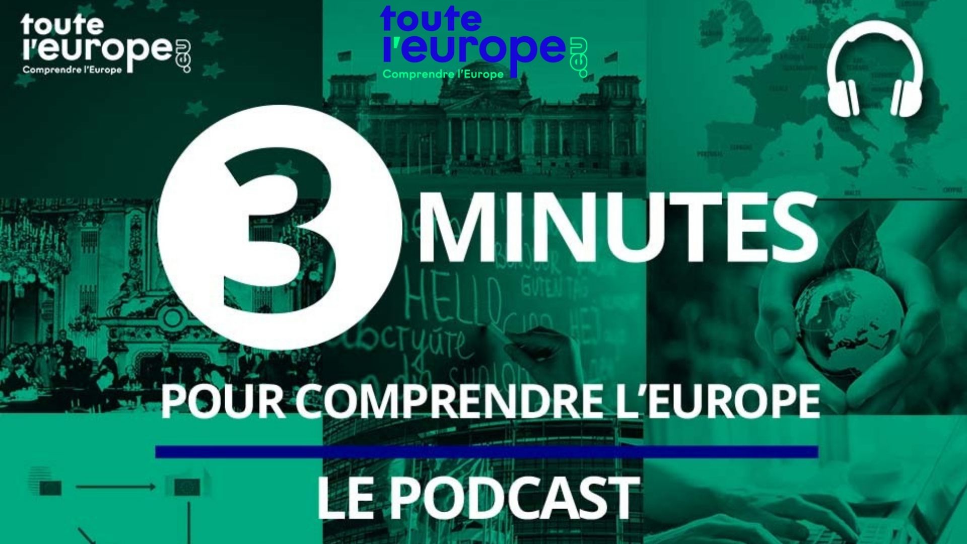Découvrez le podcast "L'Europe en 3 minutes"