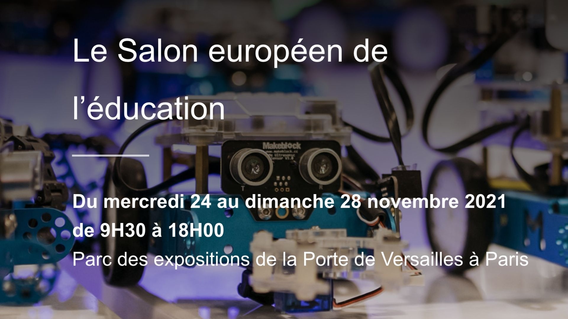 Le Salon Européen de l’éducation 2021