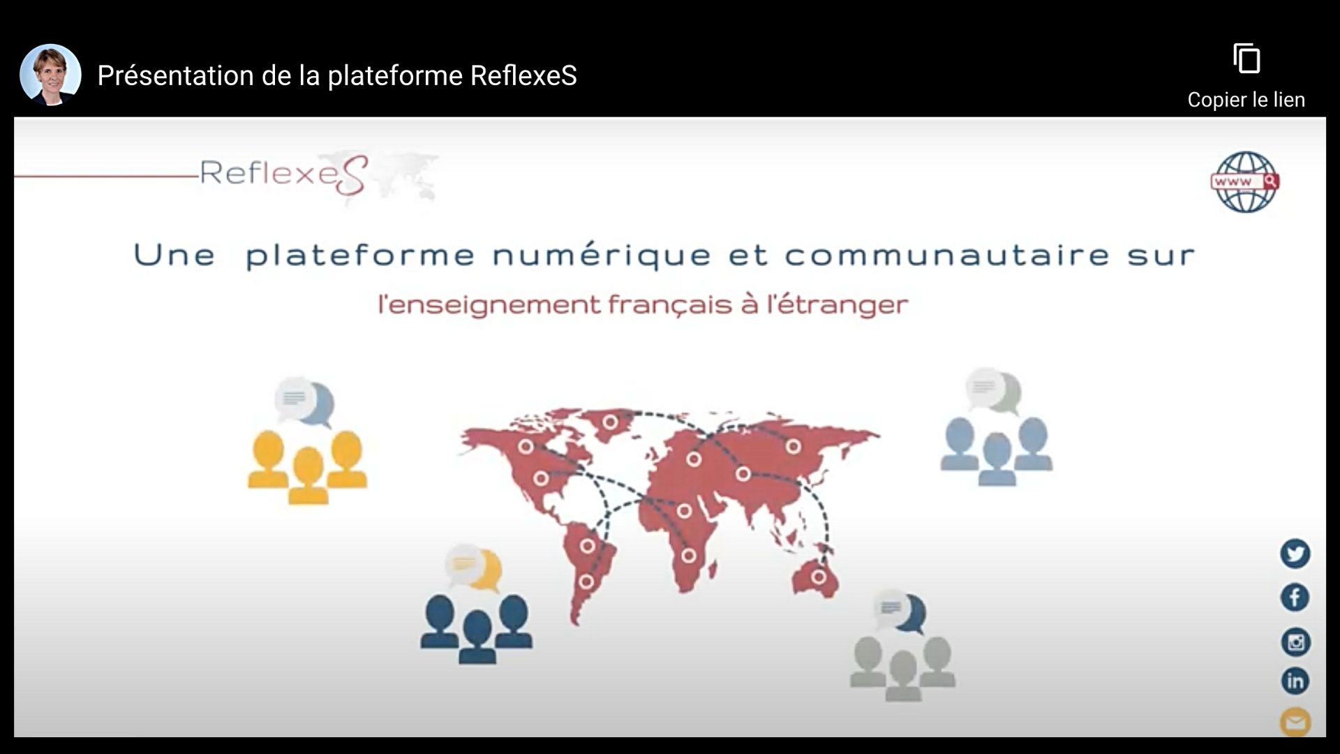 RéflexeS : la plateforme communautaire du Réseau de l’Enseignement Français à l’Étranger