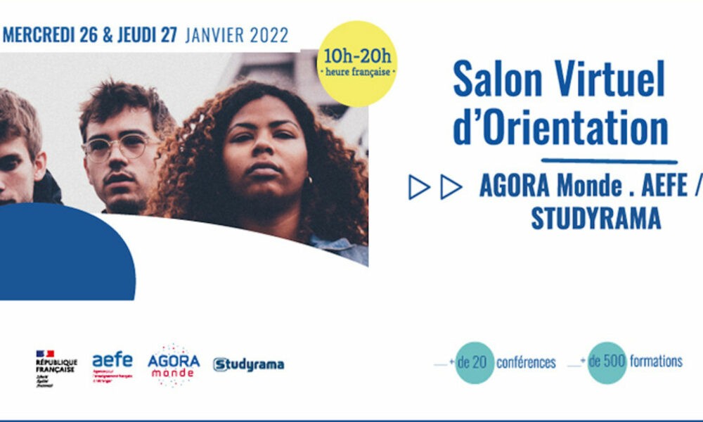 Salon virtuel d'orientation Agora Monde AEFE et Studyrama
