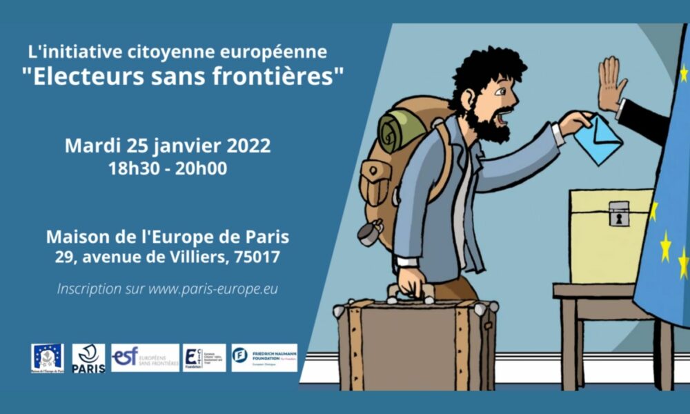 Présentation de l’initiative citoyenne européenne “Electeurs sans frontières“
