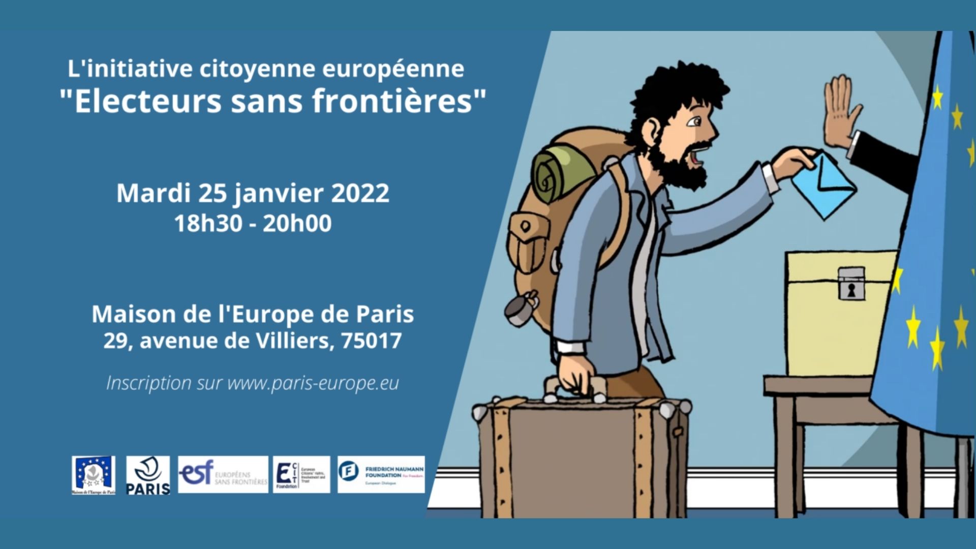 Présentation de l’initiative citoyenne européenne “Electeurs sans frontières“