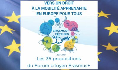 Publication Erasmus + : “Vers un droit à la mobilité apprenante en Europe pour tous“