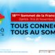 Le XVIIIe Sommet de la Francophonie se tiendra en Tunisie les 19 et 20 novembre 2022.