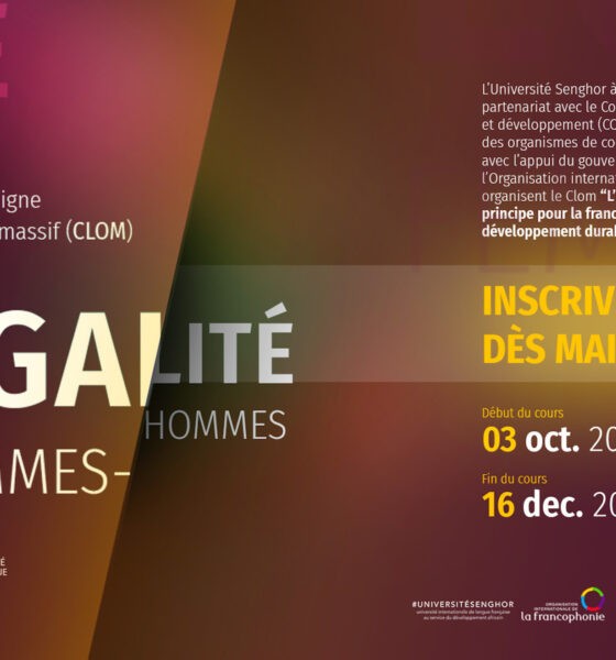 Un cours virtuel sur l’égalité femmes-hommes à destination de toute la communauté francophone.