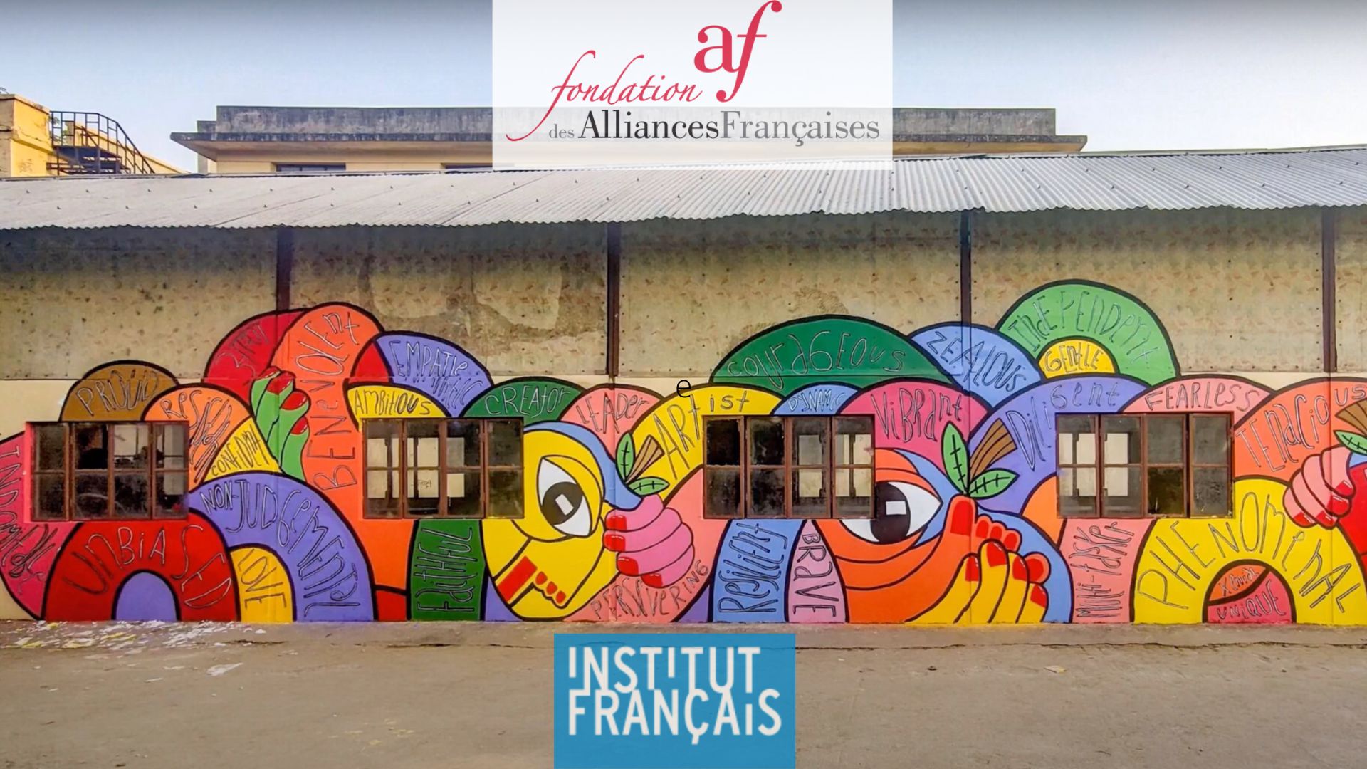 Première édition du “ Wall Art Festival“ à l’Alliance Française de Bhopal