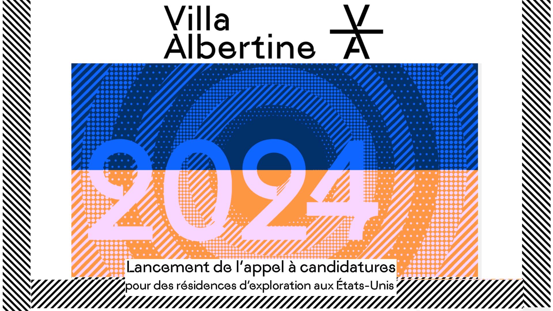 Villa Albertine : l’appel à candidature pour les résidences 2024 est ouvert