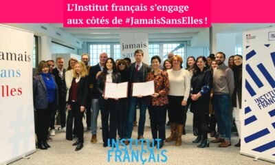 Charte #JamaisSansElles/Institut français