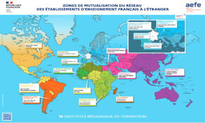 AEFE Où se trouvent les 16 instituts destinés à former les professeurs du réseau