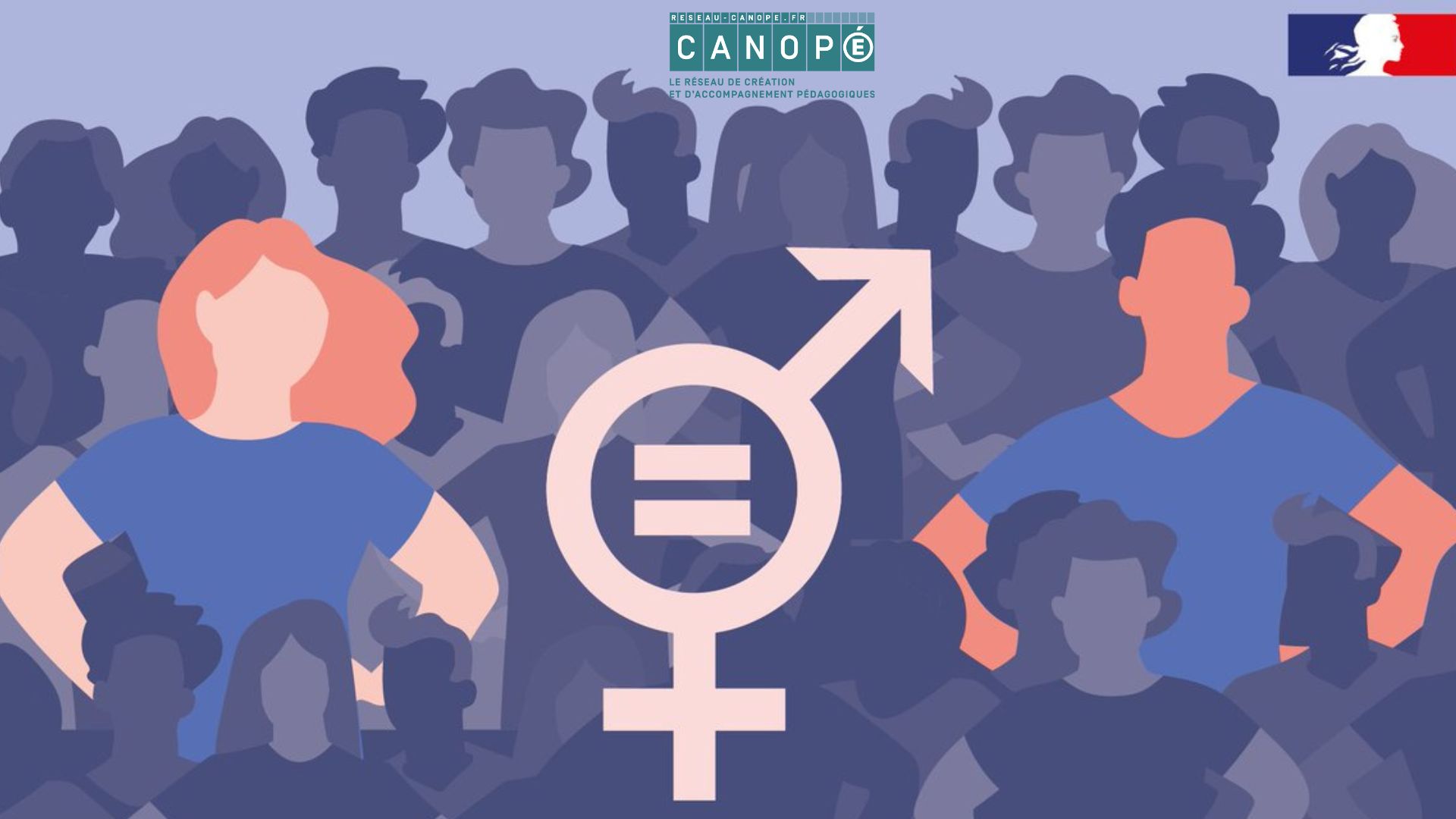 Réseau Canopé propose des formations en faveur de l’égalité filles - garçons