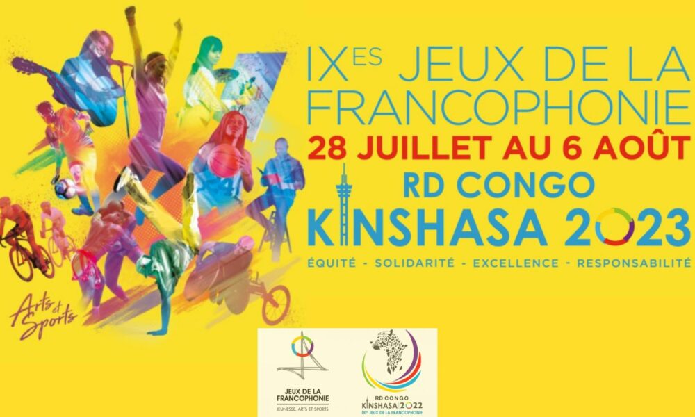 Les 9ème jeux de la francophonie se tiendront cet été à Kinshasa