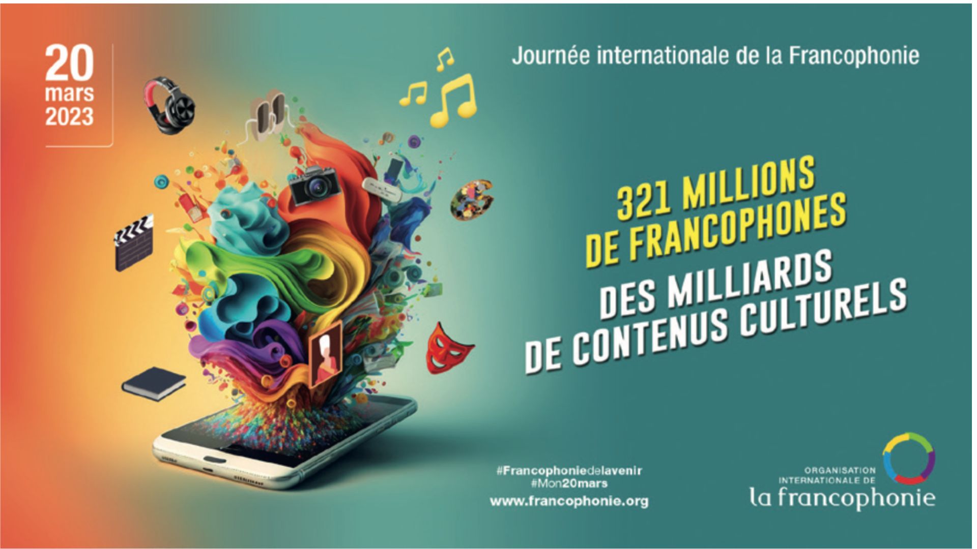 Le 20 mars, journée internationale de la francophonie