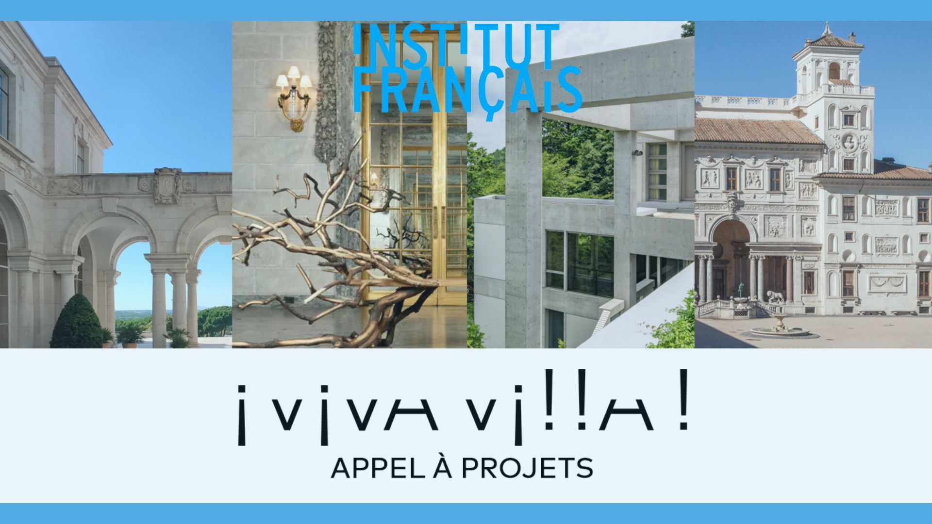 Appel à projets : Viva Villa, le festival des résidences d’artistes de l’Institut français