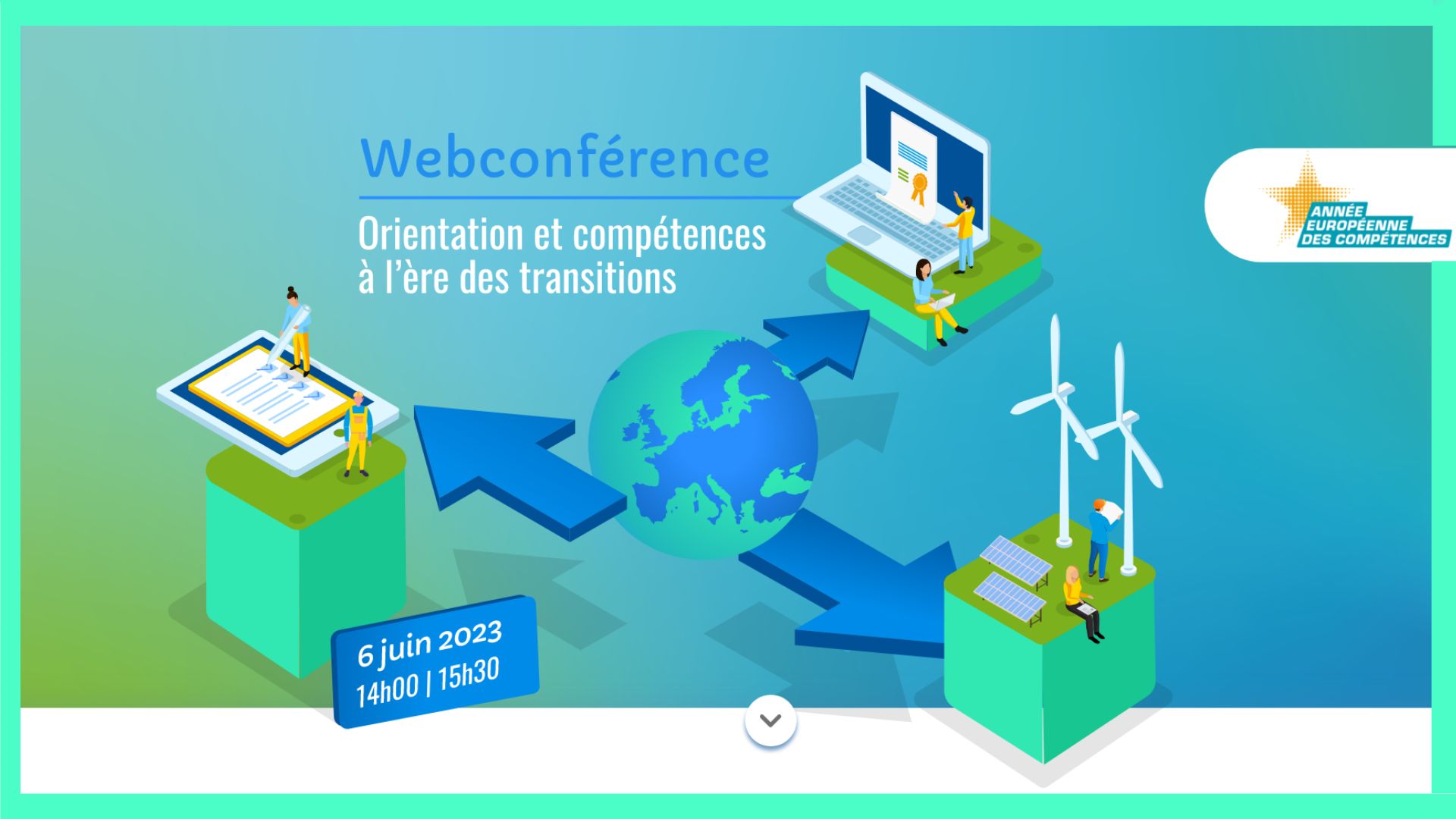 Webconférence : Orientation et compétences à l’ère des transitions