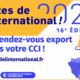 «Faites de l’international» 2023, le rendez-vous export des CCI