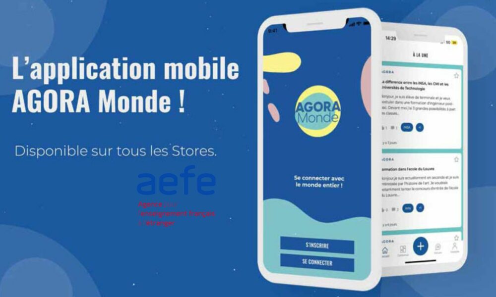 L’AEFE présente l'application mobile Agora monde