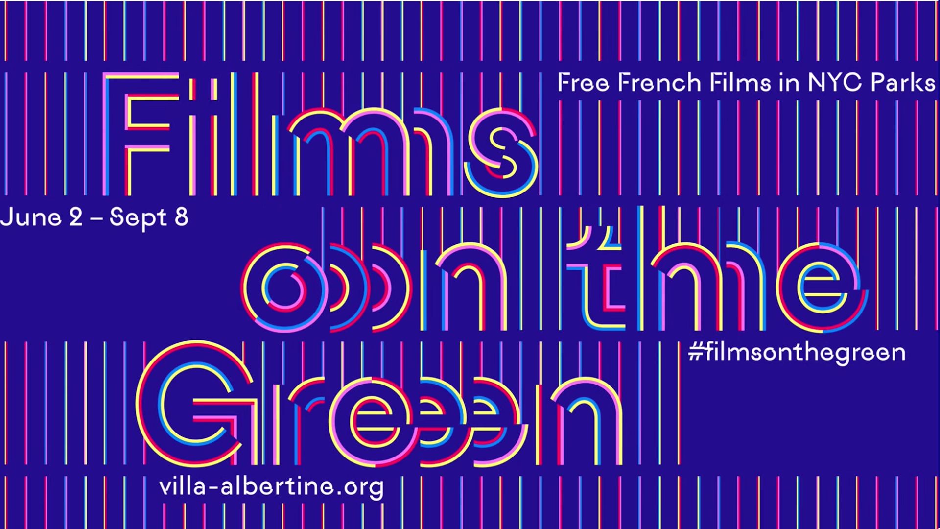  Films on the green 2023 : des films en français sur la danse dans les parcs de New York !