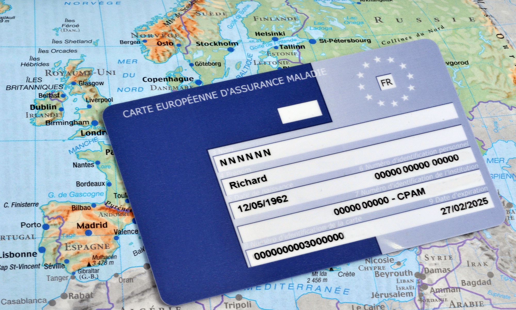 Voyager en Europe Carte européenne d'assurance-maladie, la garantie sécurité