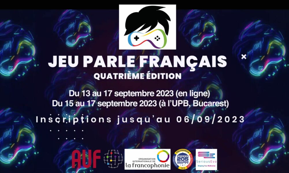 Objectif hackathon 2023 «jeu parle français»: développer un jeu vidéo du type jeu sérieux