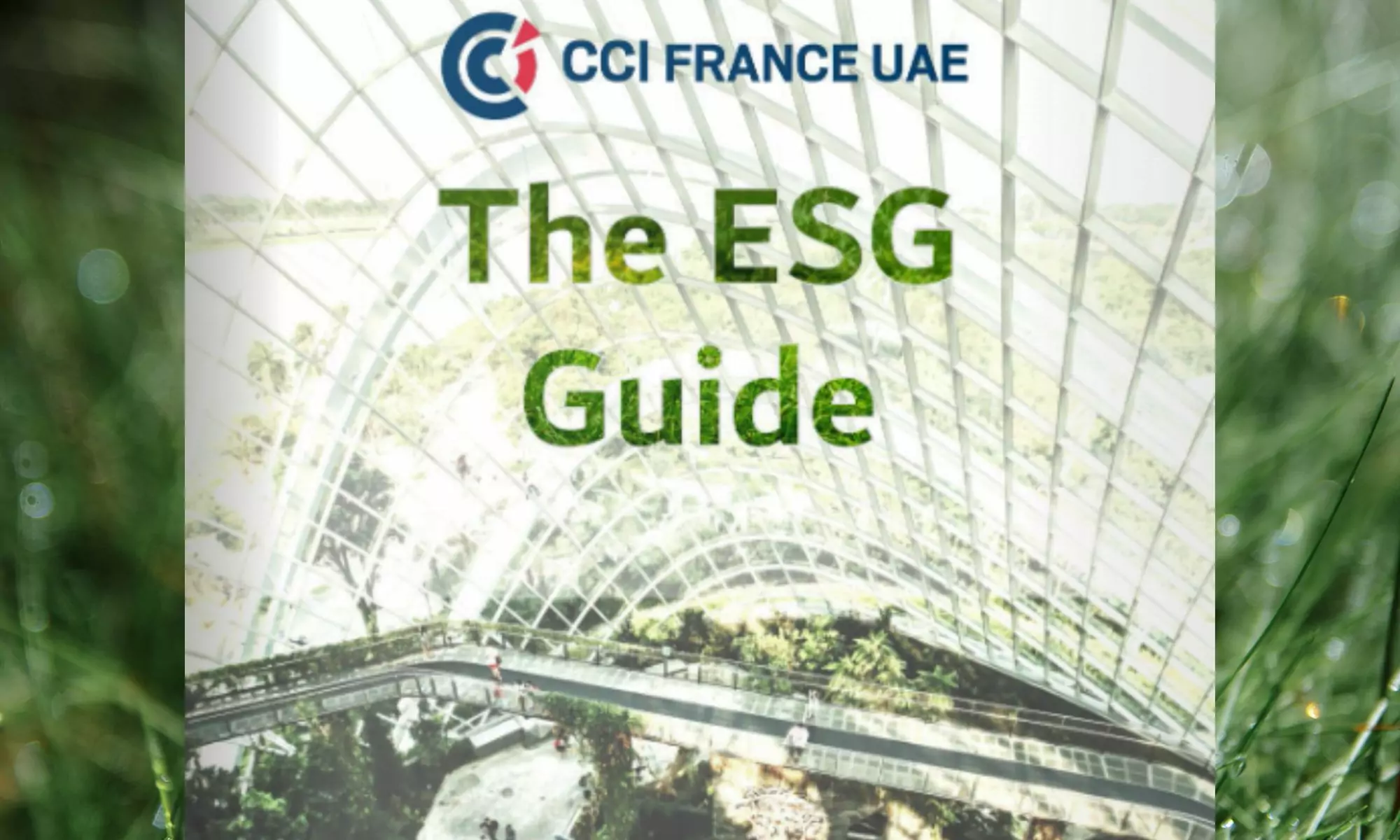 Le guide ESG 2023 de la CCI France Emirats Arabes Unis est en ligne