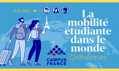 Campus France : les chiffres clés de la mobilité étudiante dans le monde en 2023