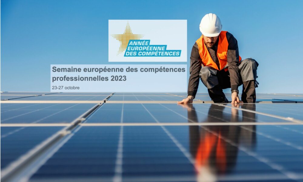 L’édition 2023 de la Semaine européenne des compétences professionnelles