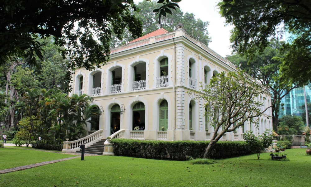 Le consulat français de Saïgon, qui héberge l'Institut français.