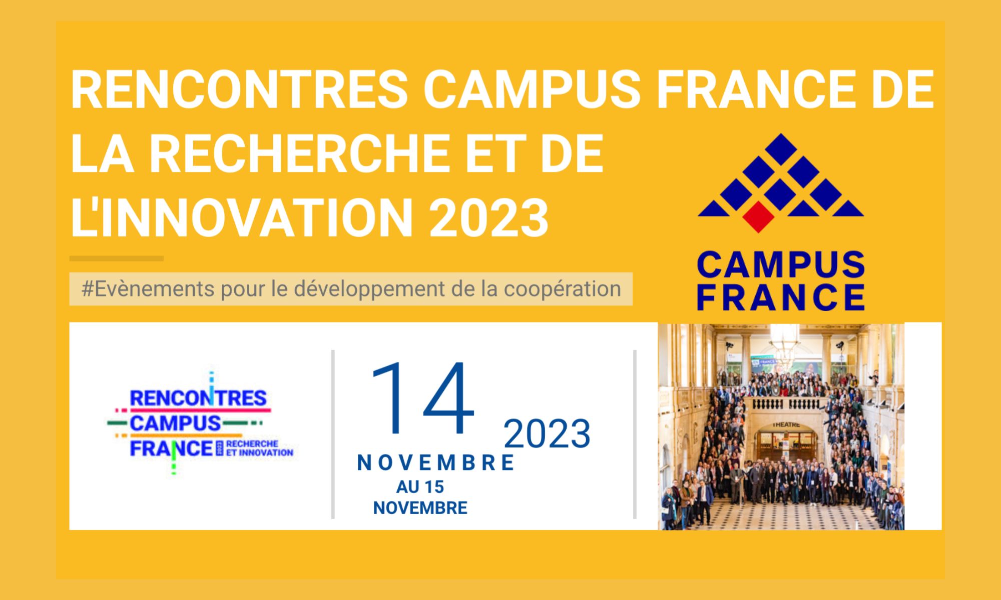 Vivre ailleurs, RFI : Rencontres Campus France 2023 à Paris