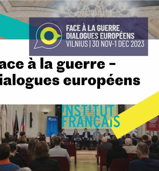 «Face à la guerre – dialogues européens», une série de débats sur la guerre en Ukraine
