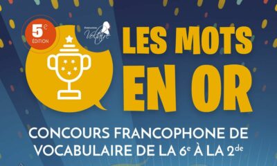« Les Mots en Or », le concours qui met à l’honneur la langue française