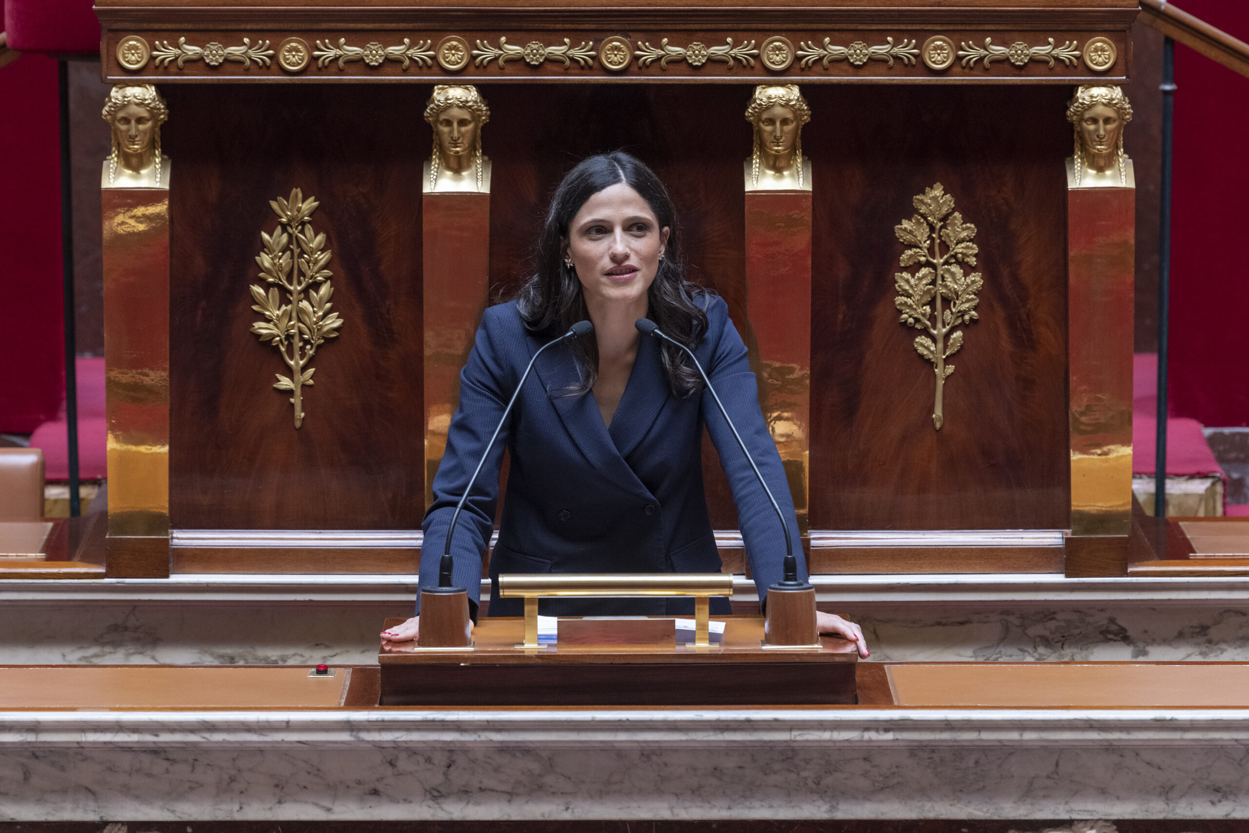 la députée Renaissance Eléonore Caroit, réélue en avril 2023 à la tête de deuxième circonscription des Français de l’étranger