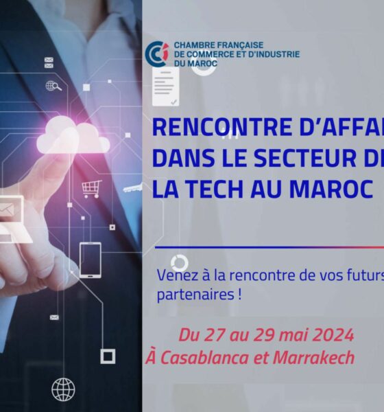 Rencontre d’affaires dans le secteur de la Tech au Maroc
