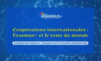 Erasmus + publie le recueil de données 2023 de ses coopérations internationales