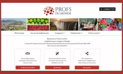 Vivre ailleurs, sur RFI : « Profs du Monde » aide au recrutement pour les établissements français à l'étranger