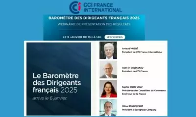 CCIFI : webinaire sur les résultats du baromètre des dirigeants français 2025