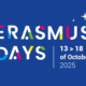#ErasmusDays : Tout ce qu’il faut savoir sur l’édition 2025