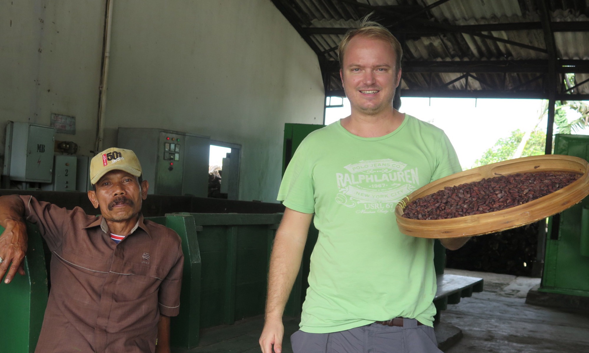 Baldwin et la chocolaterie
