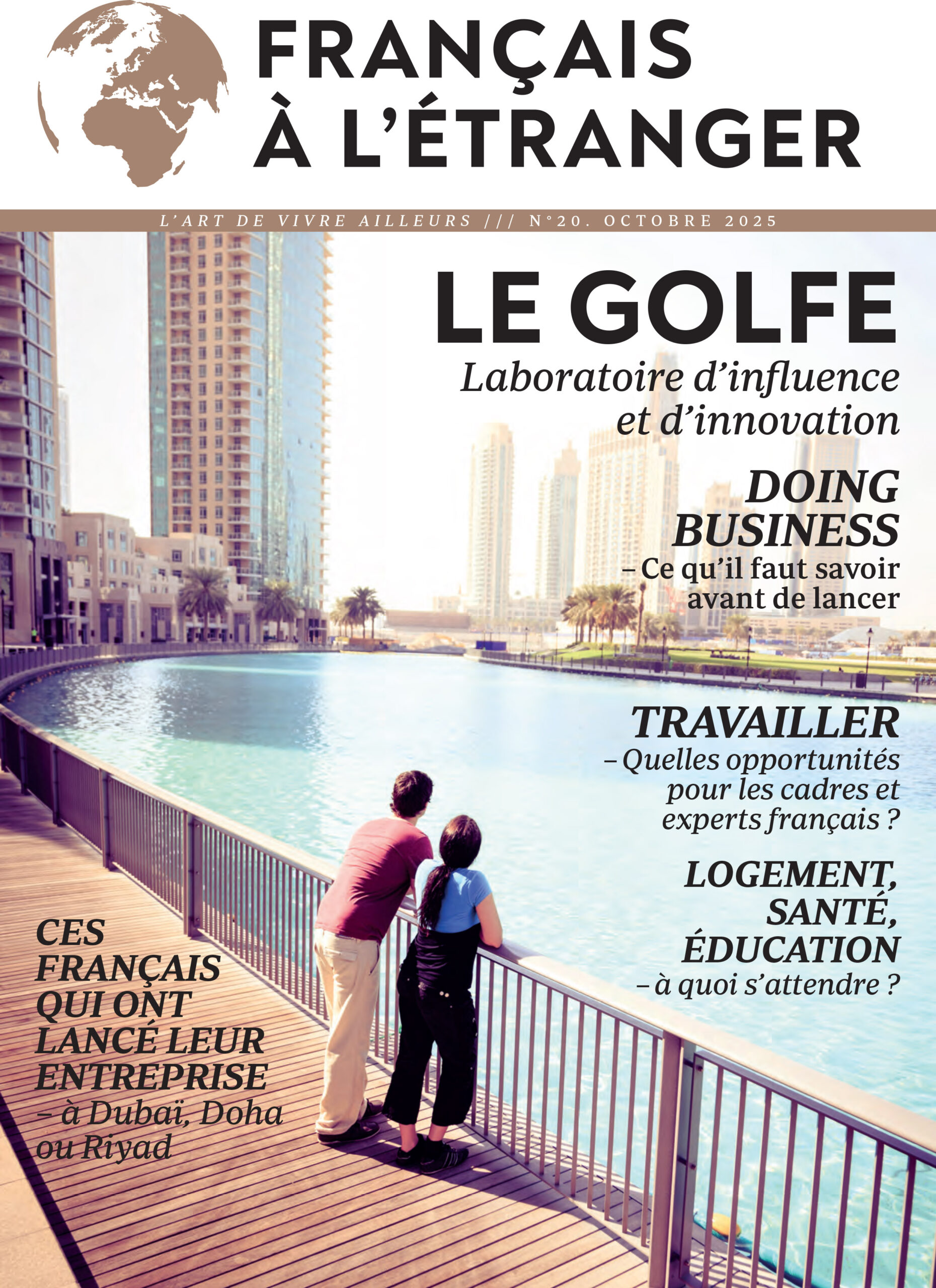 Journal des Français à l'étranger 20 - S'implanter dans le Golfe - Octobre 2025